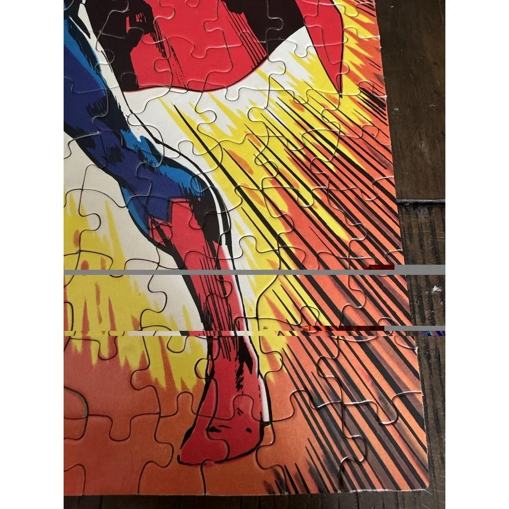 1973 Superman Jigsaw Puzzle 200 Pieces Complete